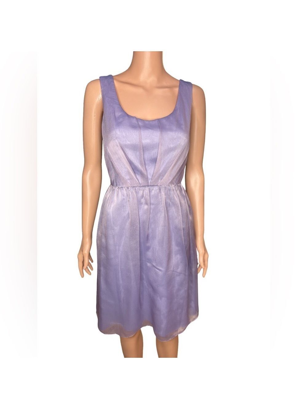 Chiffon Formal Dress Size 2 Lilac JS Boutique Sleeveless